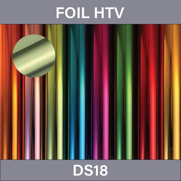 Metallic HTV Film – Foil Heat Transfer Vinyl DS18