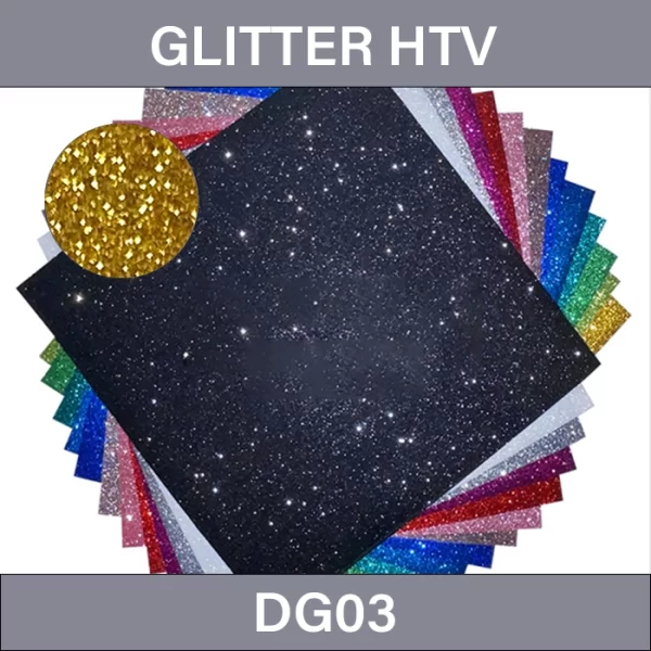 Lemon Meringue Heat Transfer Vinyl – Glitter Heat Transfer Vinyl DG03