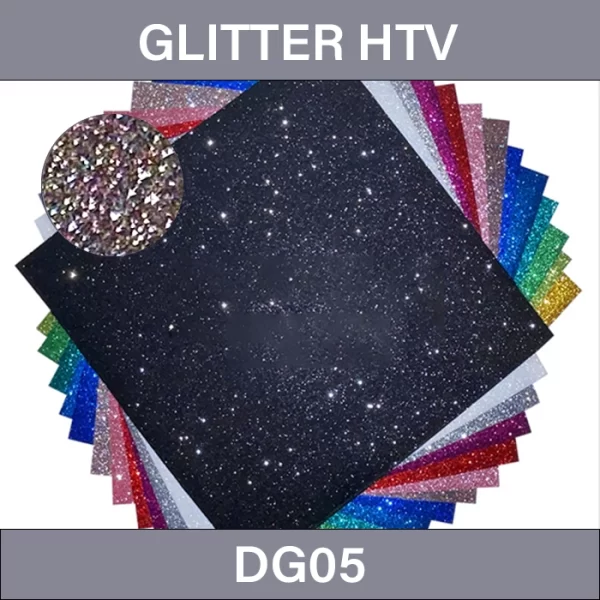 Purple Pennant Heat Transfer Vinyl – Glitter Heat Transfer Vinyl DG05