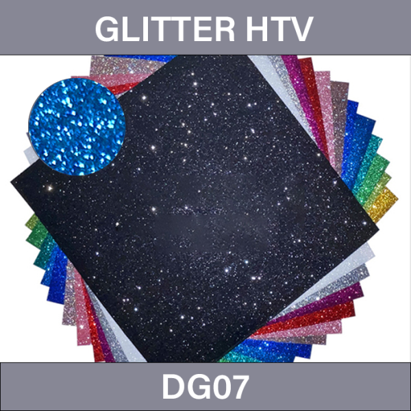 Dark Blue C Heat Transfer Vinyl – Glitter Heat Transfer Vinyl DG07