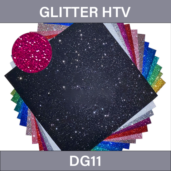 Beet Red Heat Transfer Vinyl – Glitter Heat Transfer Vinyl DG11