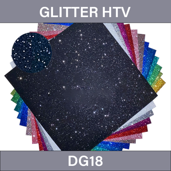 Maritime Blue Heat Transfer Vinyl – Glitter Heat Transfer Vinyl DG18