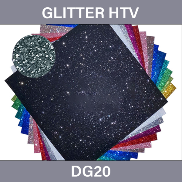 Trooper Heat Transfer Vinyl – Glitter Heat Transfer Vinyl DG20