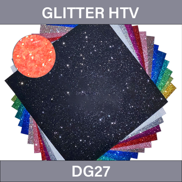 Nasturtium Heat Transfer Vinyl – Glitter Heat Transfer Vinyl DG27