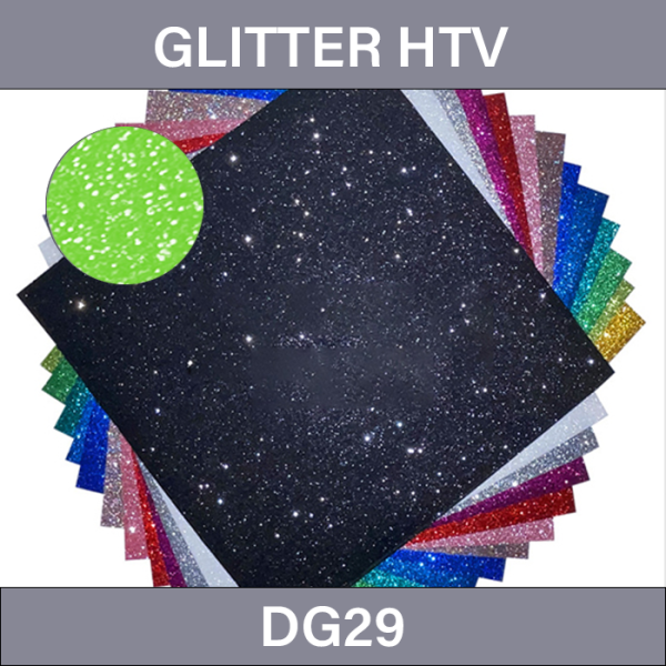 Green GeckoHTV – Glitter Heat Transfer Vinyl DG29