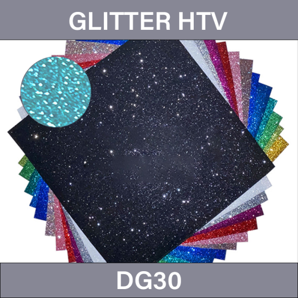 Capri Heat Transfer Vinyl – Glitter Heat Transfer Vinyl DG30