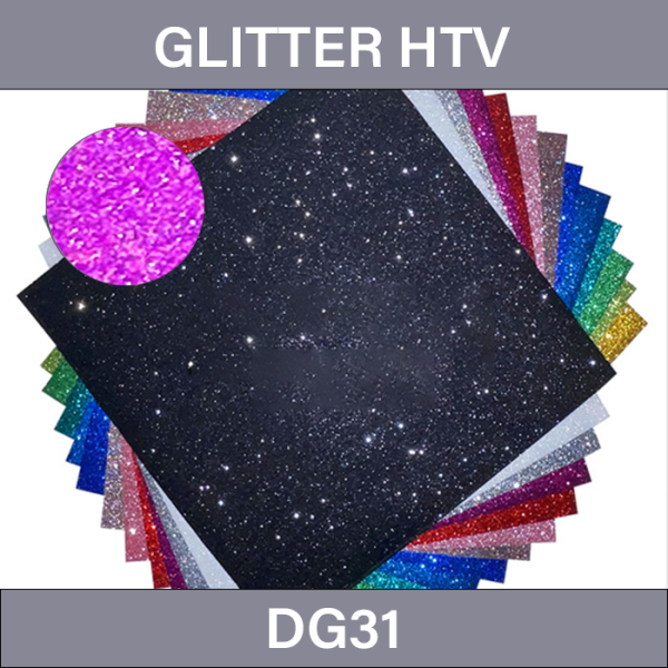 Real Purple C Heat Transfer Vinyl – Glitter Heat Transfer Vinyl DG31