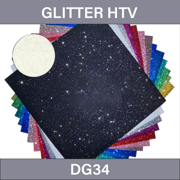 Cannoli Cream Heat Transfer Vinyl – Glitter Heat Transfer Vinyl DG34