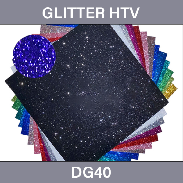 Violet C Heat Transfer Vinyl – Glitter Heat Transfer Vinyl DG40