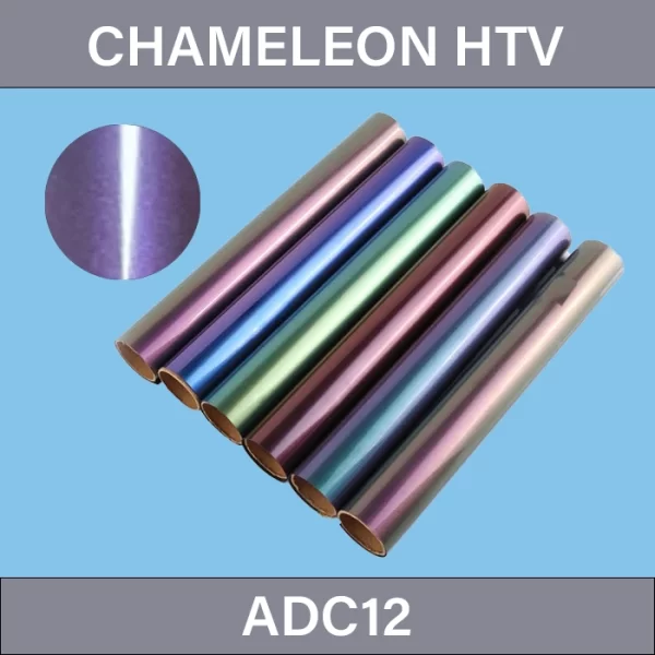 Chameleon Heat Transfer Cutting Film – Glossy Chameleon Heat Transfer Vinyl ADC12