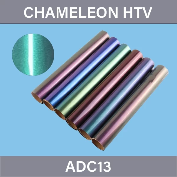 Glossy Chameleon Heat Transfer Film – Glossy Chameleon Heat Transfer Vinyl ADC13