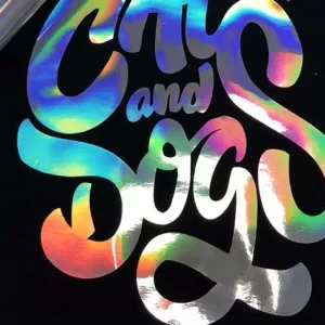 PET Hologram Heat Transfer Vinyl