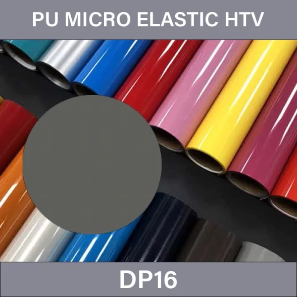 Raven Blue PU HTV Transfer Film – PU Micro Elastic Heat Transfer Vinyl DP16