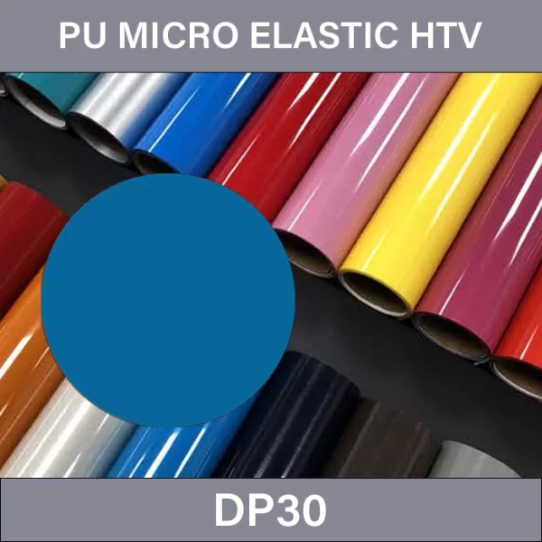 Deep Water PU HTV Film – PU Micro Elastic Heat Transfer Vinyl DP30