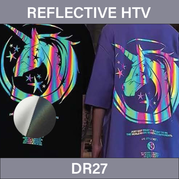 Reflective HTV – Reflective Heat Transfer Vinyl DR27