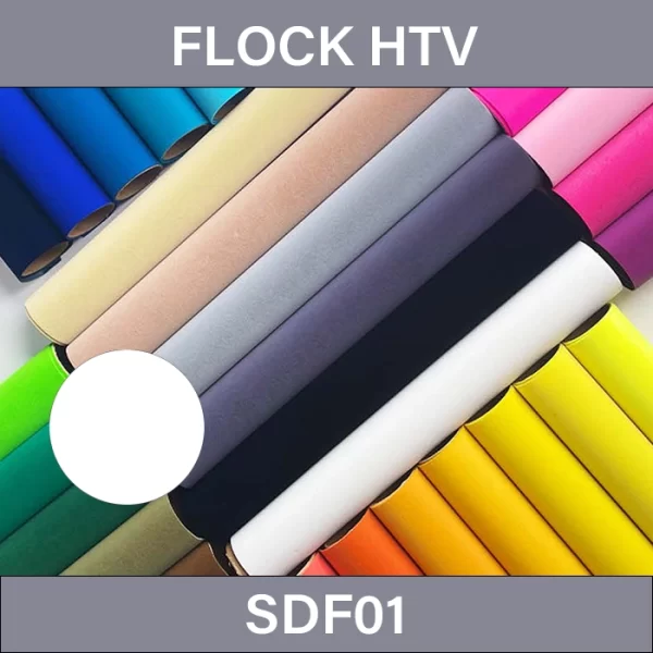 Flock HTV – Flock Heat Transfer Vinyl SDF01