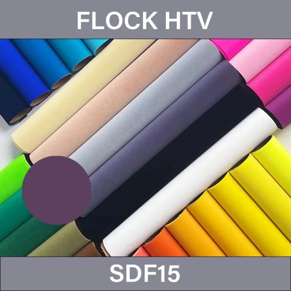 Grape Royale Flock HTV – Flock Heat Transfer Vinyl SDF15