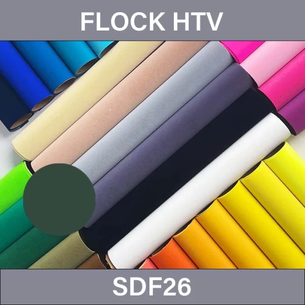 Pineneedle Flock Heat Transfer Vinyl – Flock Heat Transfer Vinyl SDF26