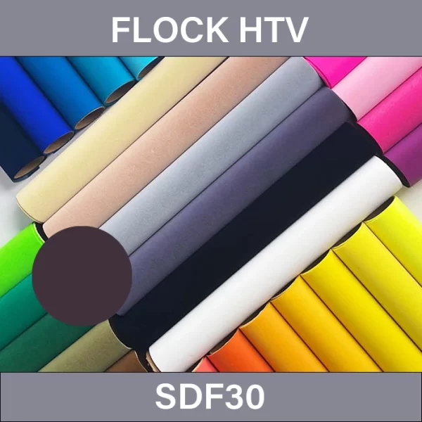 Nightshade Flock HTV – Flock Heat Transfer Vinyl SDF30