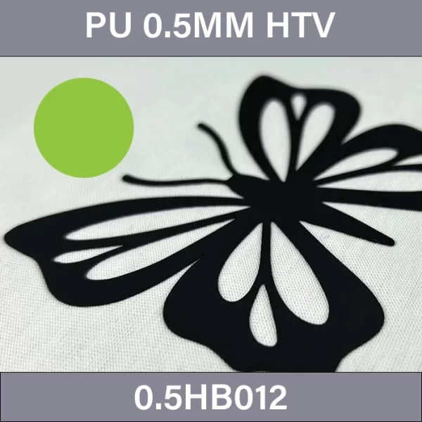 Lime Green 0.5mm PU HTV –  0.5MM Heat Transfer Vinyl 0.5HB012