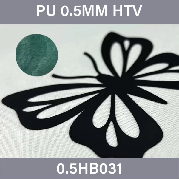 Turquoise Wood Grain 0.5mm PU HTV –  0.5MM Heat Transfer Vinyl 0.5HB031