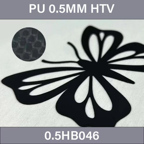 Gray texture 0.5mm PU HTV –  0.5MM Heat Transfer Vinyl 0.5HB046