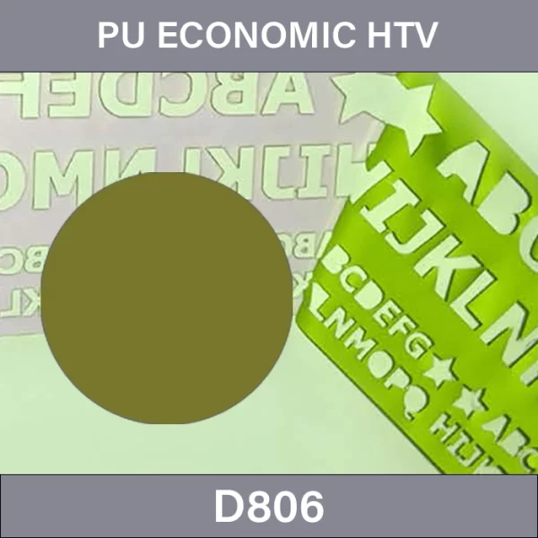 Polyurethane Micro Elastic Heat Transfer Film –  PU Economic Heat Tranfer Vinyl D806