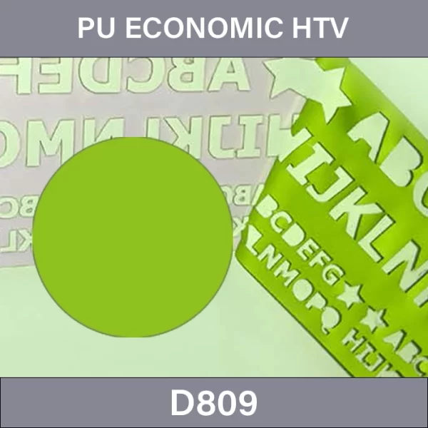 Polyurethane HTV –  PU Economic Heat Tranfer Vinyl D809