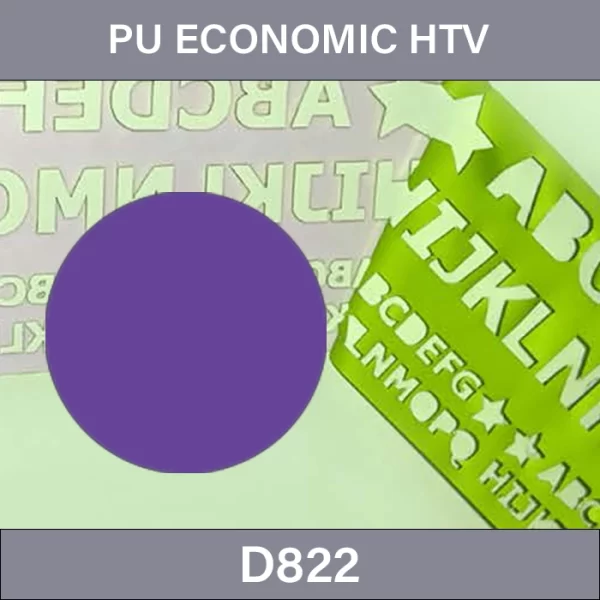 Classic Blue Polyurethane HTV Transfer Film –  PU Economic Heat Tranfer Vinyl D822