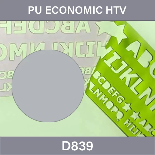 Sapphire Polyurethane Heat Transfer Vinyl –  PU Economic Heat Tranfer Vinyl D839