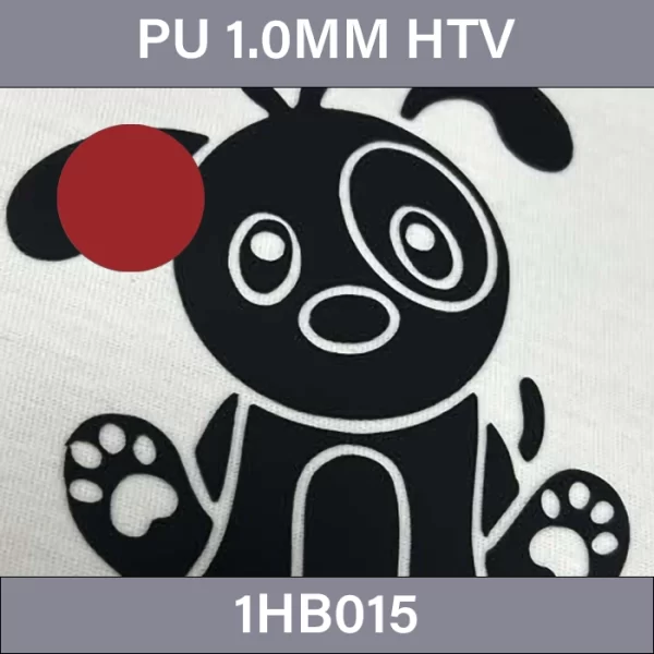 Emboldened 1.0mm PU HTV –  1.0MM Heat Transfer Vinyl 1HB015