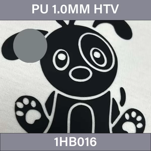 Gray 1.0mm PU Heat Transfer Vinyl –  1.0MM Heat Transfer Vinyl 1HB016