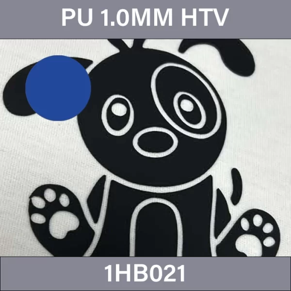 Dazzling Blue 1.0mm PU HTV –  1.0MM Heat Transfer Vinyl 1HB021