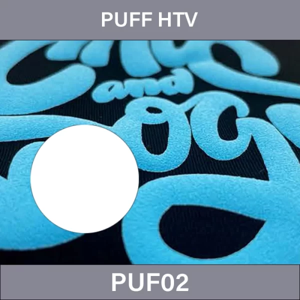 White PUFF Heat Transfer Vinyl –  PUFF Heat Transfer Vinyl PUF02