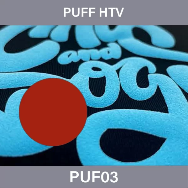Red PUFF Heat Transfer Vinyl –  PUFF Heat Transfer Vinyl PUF03