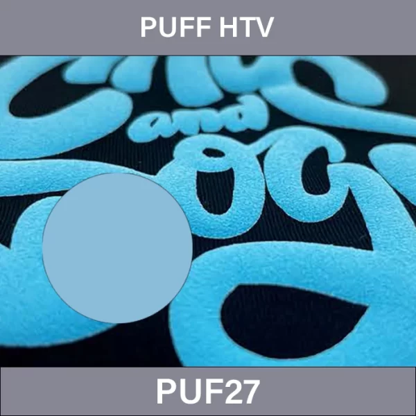 Ethereal Blue PUFF Heat Transfer Vinyl –  PUFF Heat Transfer Vinyl PUF27