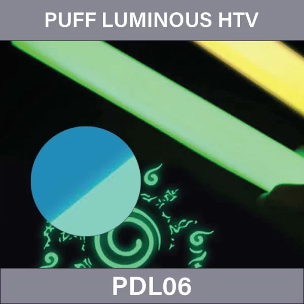 Blue gradient PUFF Luminous Heat Transfer Vinyl –  PUFF Luminous Heat Transfer Vinyl PDL06