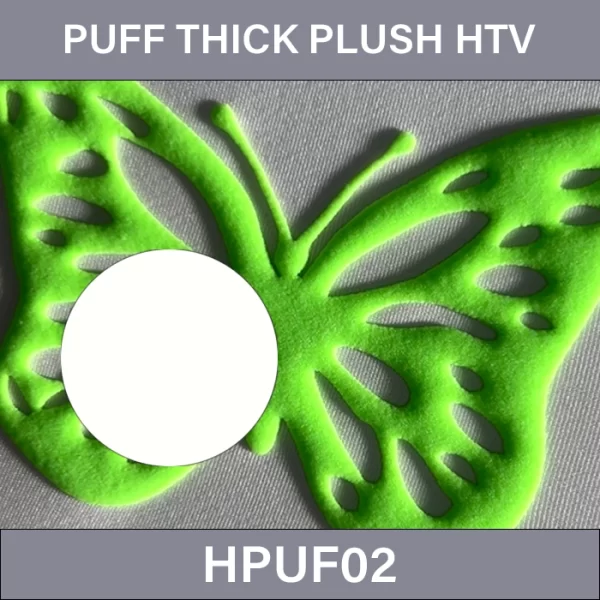 White PUFF Thick Plush Heat Transfer Vinyl –  PUFF Thick Plush Heat Transfer Vinyl HPUF02
