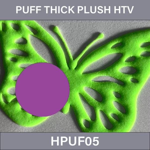 Purple PUFF Thick Plush Heat Transfer Vinyl –  PUFF Thick Plush Heat Transfer Vinyl HPUF05