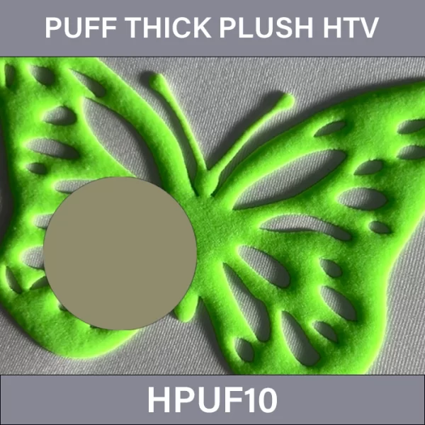 Gray Green PUFF Thick Plush Heat Transfer Vinyl –  PUFF Thick Plush Heat Transfer Vinyl HPUF10